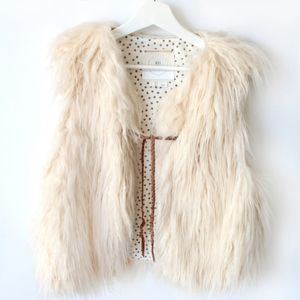 Anthropologie Hei Hei Faux Fur Vest